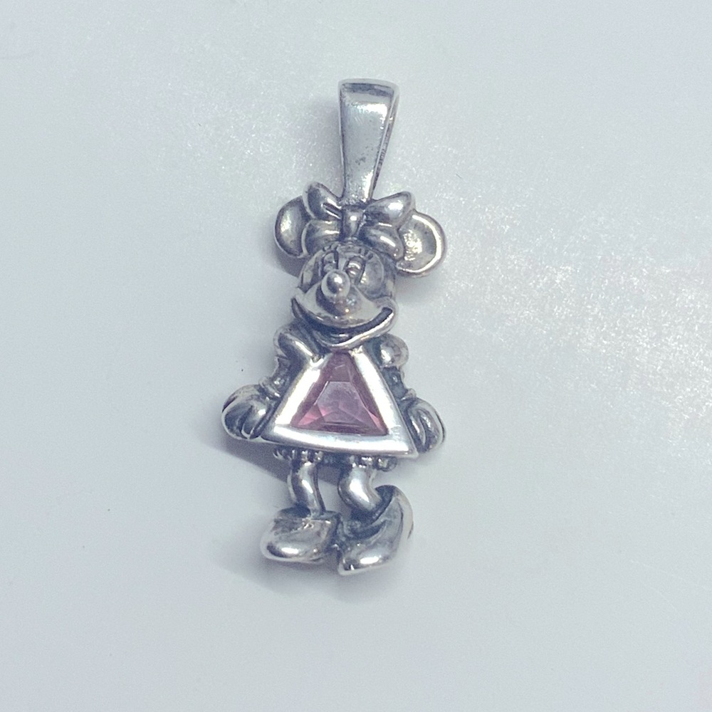 Disney Vintage Sterling Silver Minnie Mouse
